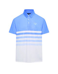 Signature Polo - Tranquil Blue Ombre Stripe by Eastside Golf
