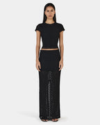 Elsa Baby Tee - Black by Ownley - view 5