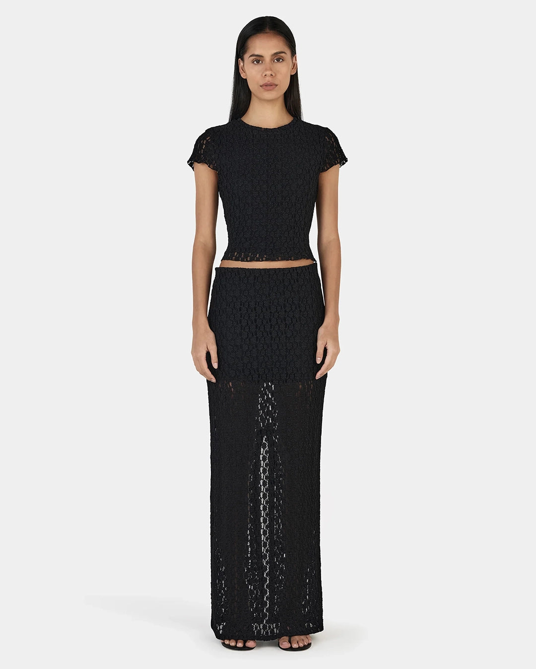 Elsa Baby Tee - Black by Ownley - view 5