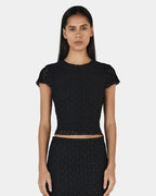 Elsa Baby Tee - Black by Ownley