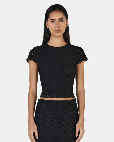 Elsa Baby Tee - Black