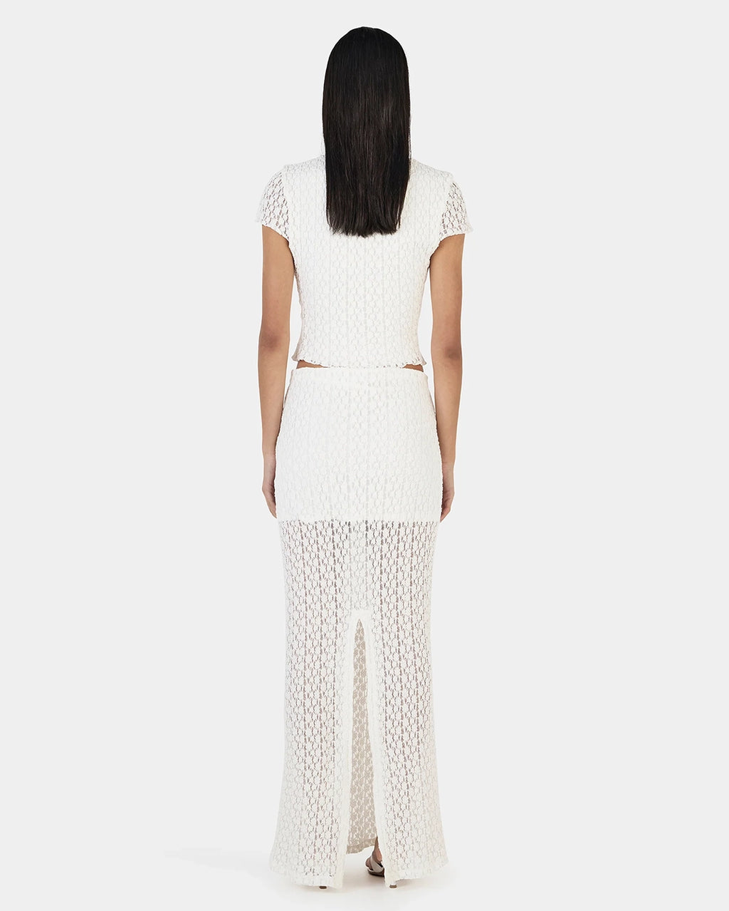 Elsa Baby Tee - Ivory by Ownley - view 6