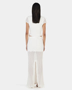 Elsa Baby Tee - Ivory by Ownley - view 6