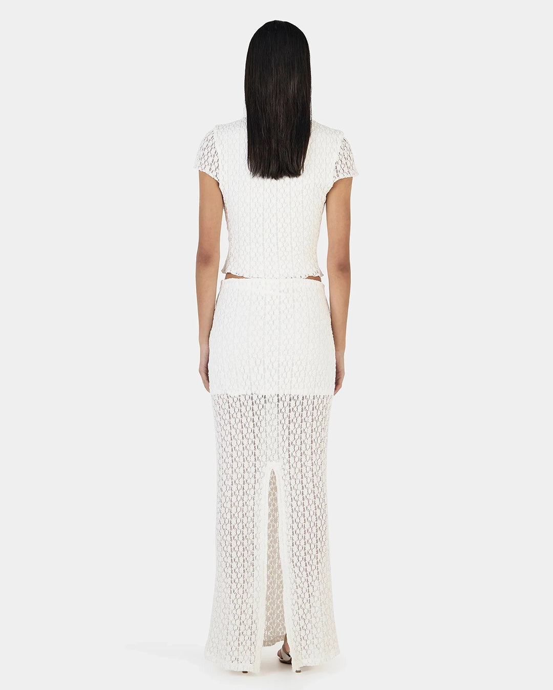 Elsa Baby Tee - Ivory by Ownley - view 6