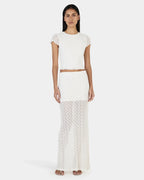 Elsa Baby Tee - Ivory by Ownley - view 4