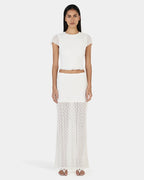 Elsa Baby Tee - Ivory by Ownley - view 5