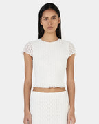 Elsa Baby Tee - Ivory by Ownley