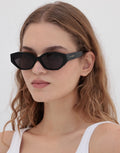 Eliana Sunglasses - Black by Lu Goldie