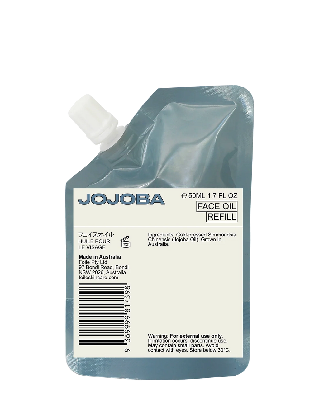 Jojoba Face Oil Refill 50ml