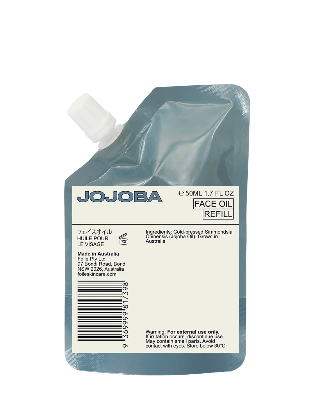 Jojoba Face Oil Refill 50ml