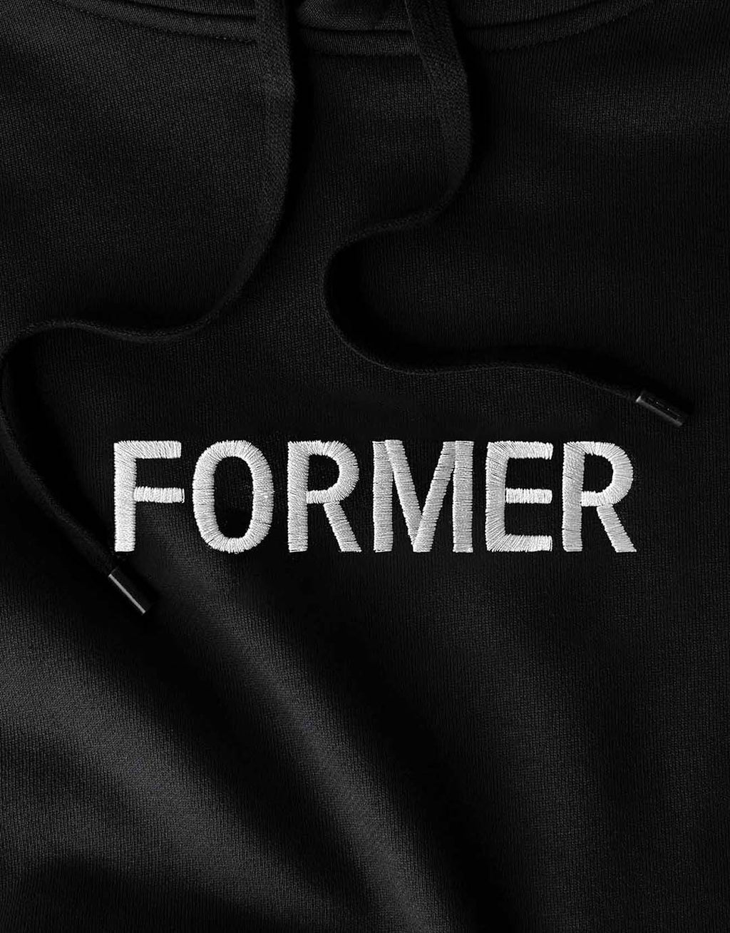 Legacy Embroidery Hoodie - Black