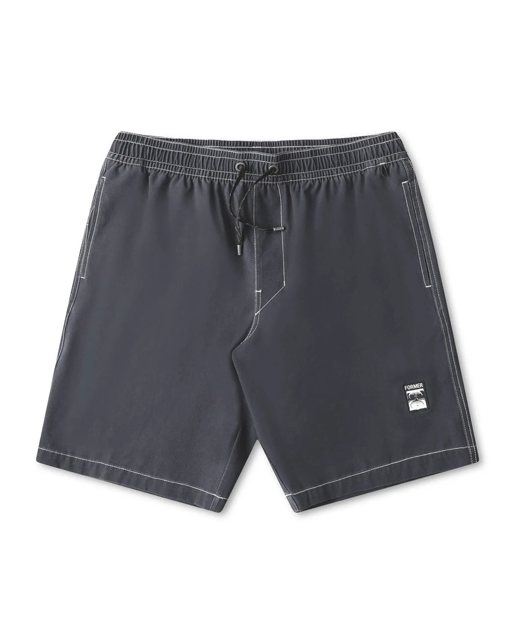 Swans 18" Swim Shorts - Black