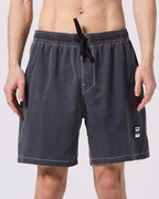 Swans 18" Swim Shorts - Black by Former - view 2