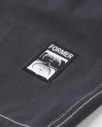 Swans 18" Swim Shorts - Black by Former - view 4