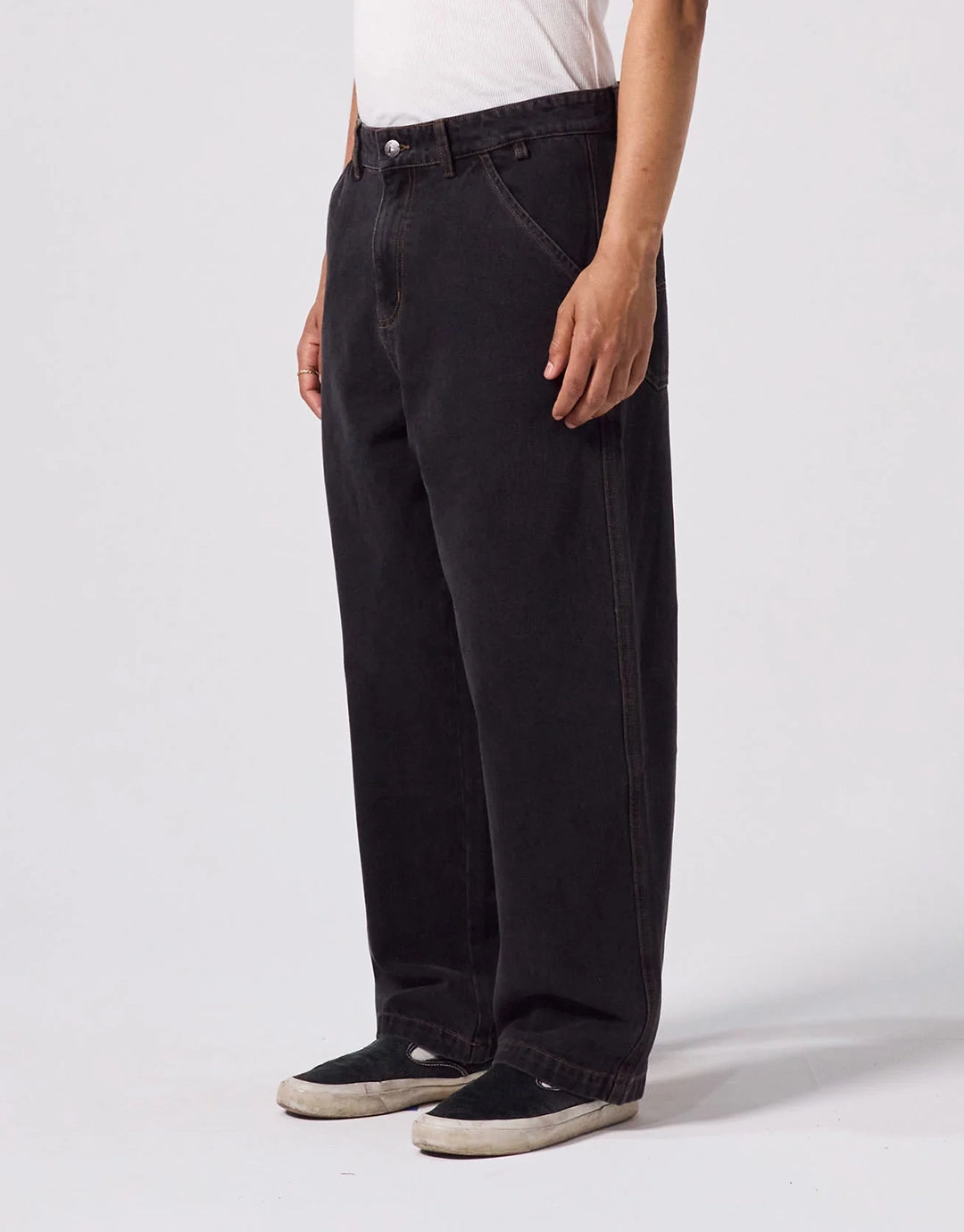 Reynolds Denim Pants - Washed Black