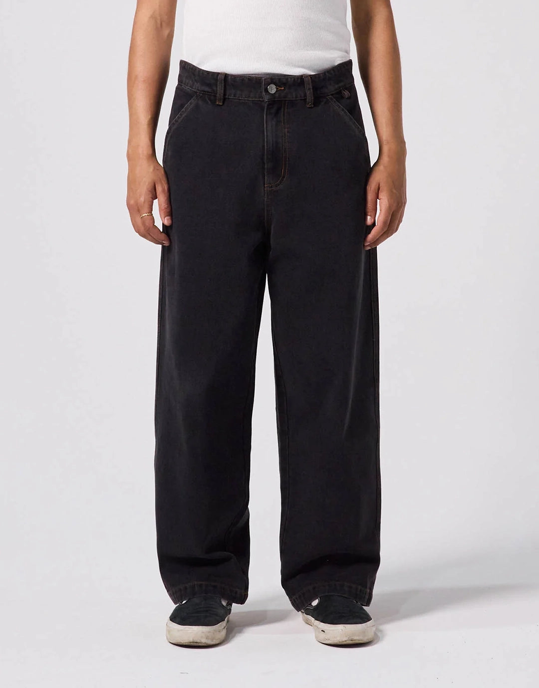 Reynolds Denim Pants - Washed Black