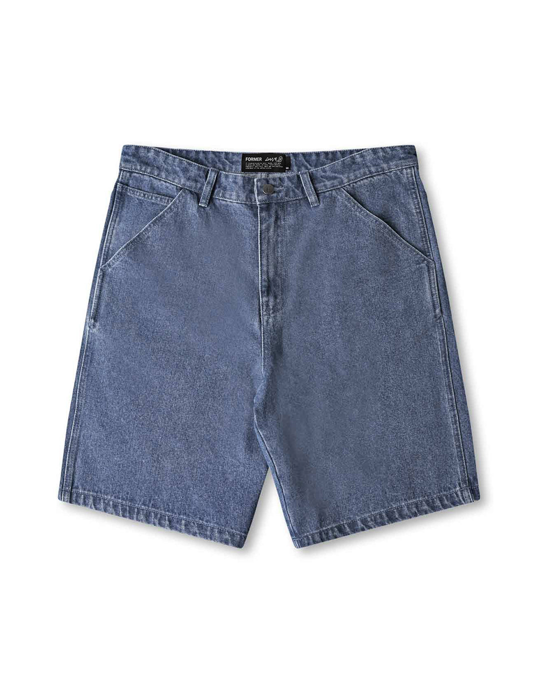 Reynolds 21" Denim Shorts - Worn Blue