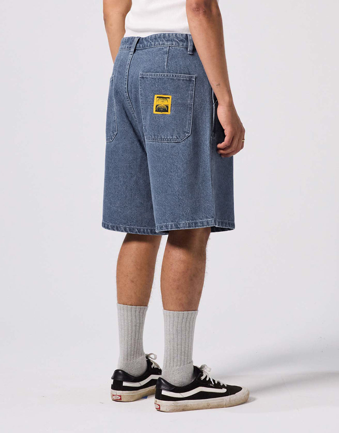 Reynolds 21" Denim Shorts - Worn Blue