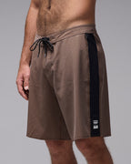 System 19" Shorts - Chocolate by Former - view 2