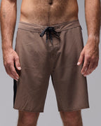 System 19" Shorts - Chocolate by Former - view 3