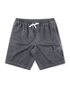 Swans Cargo 21" Swim Shorts - Black by Former - view 8