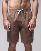 Swans Cargo 21" Swim Shorts - Chocolate by Former - view 3