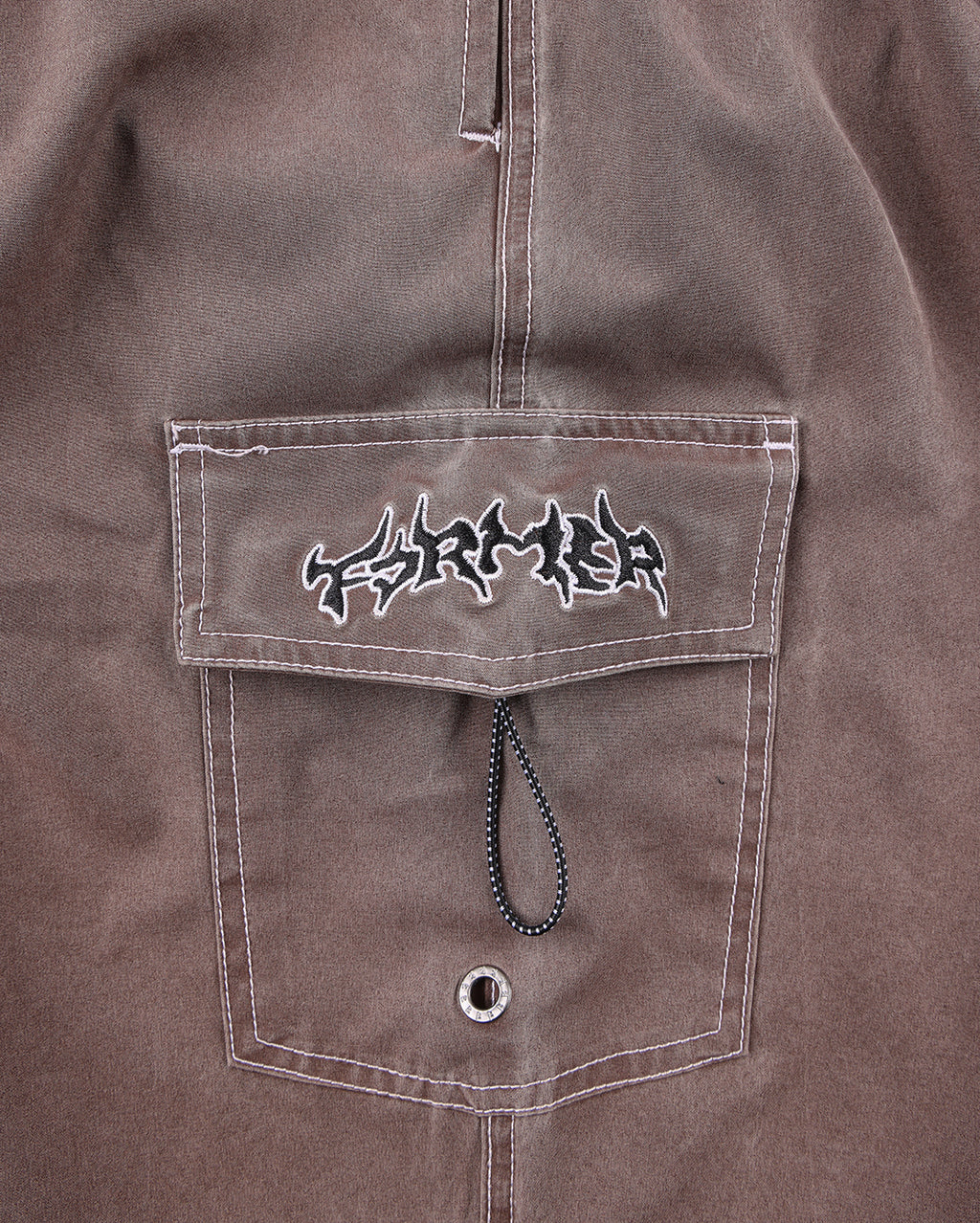 Swans Cargo 21" Swim Shorts - Chocolate