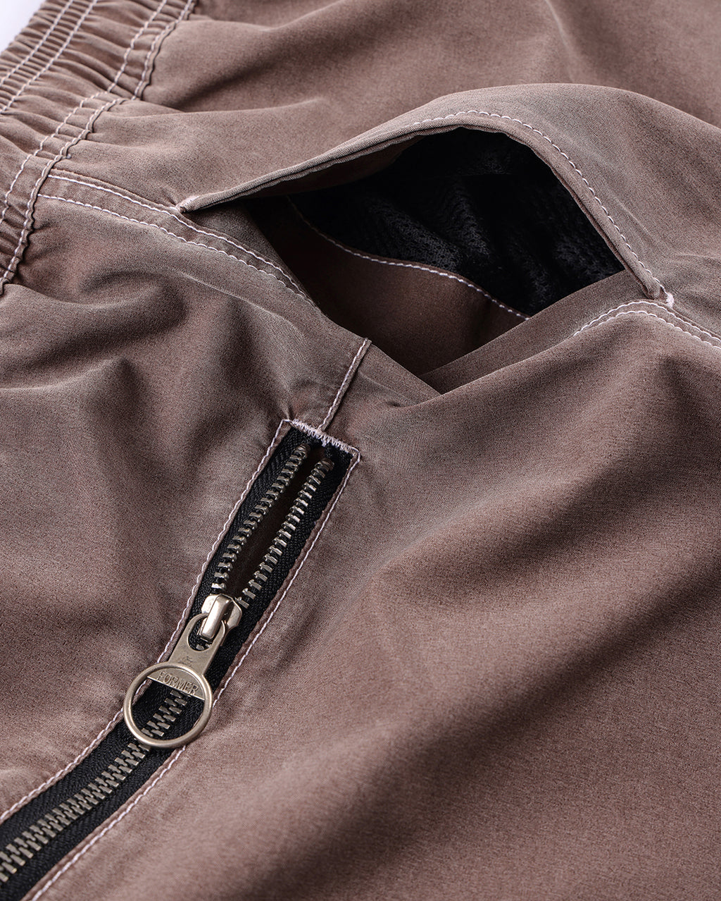 Swans Cargo 21" Swim Shorts - Chocolate