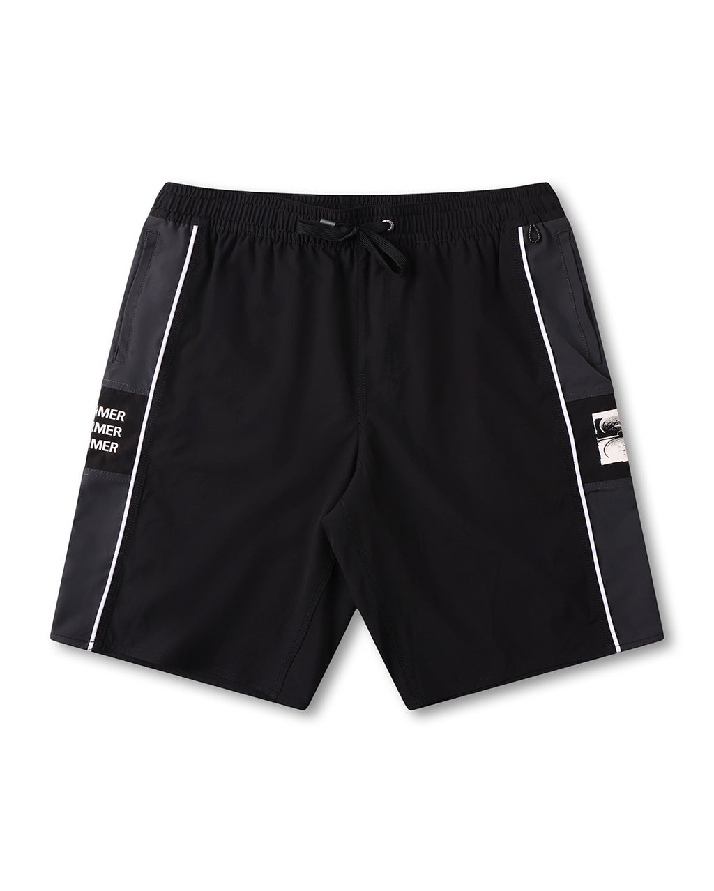 System Eclipse 20" Swim Shorts - Black