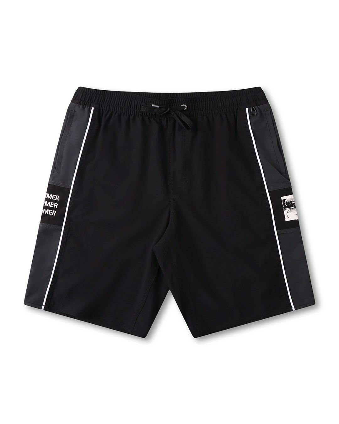 System Eclipse 20" Swim Shorts - Black
