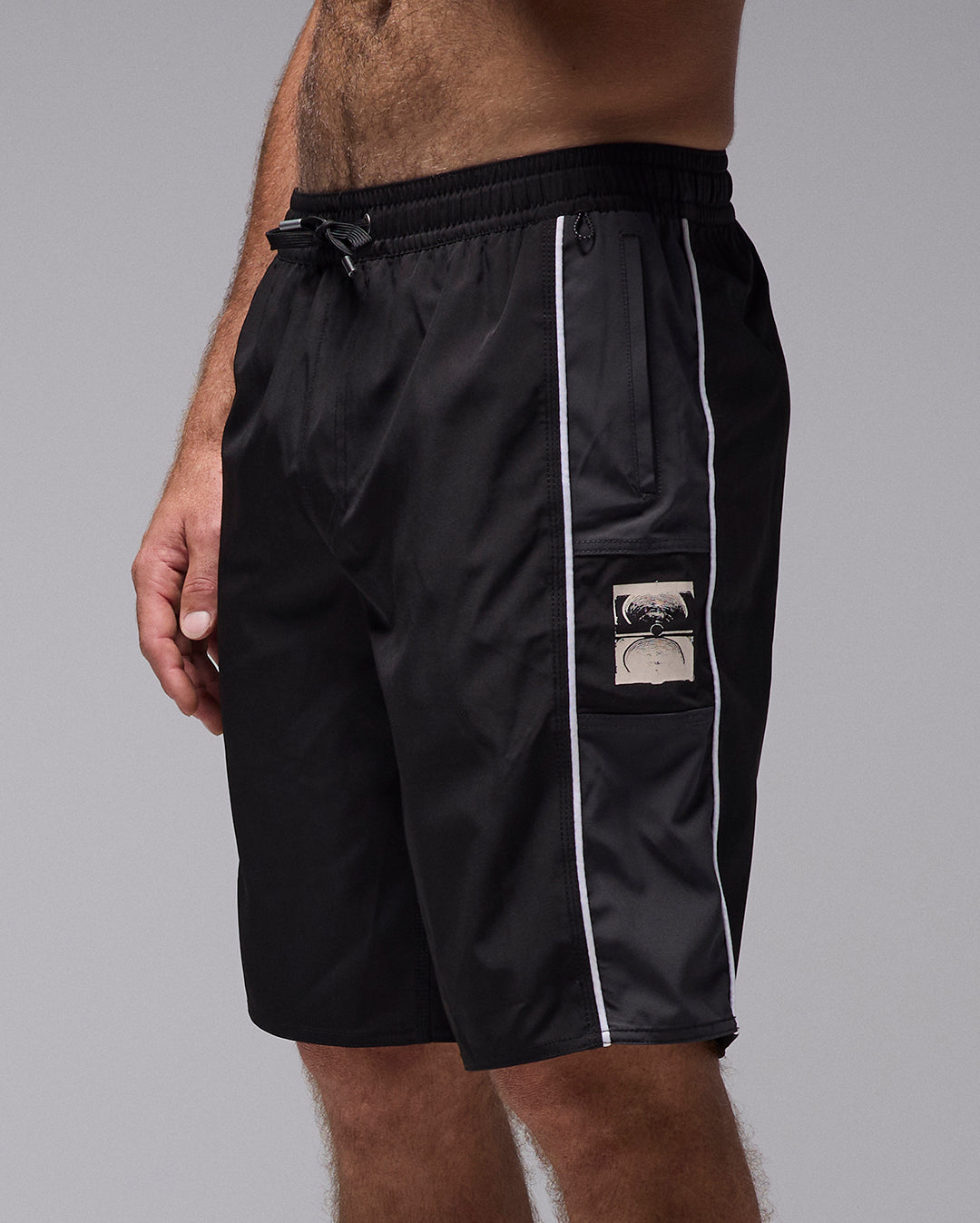 System Eclipse 20" Swim Shorts - Black