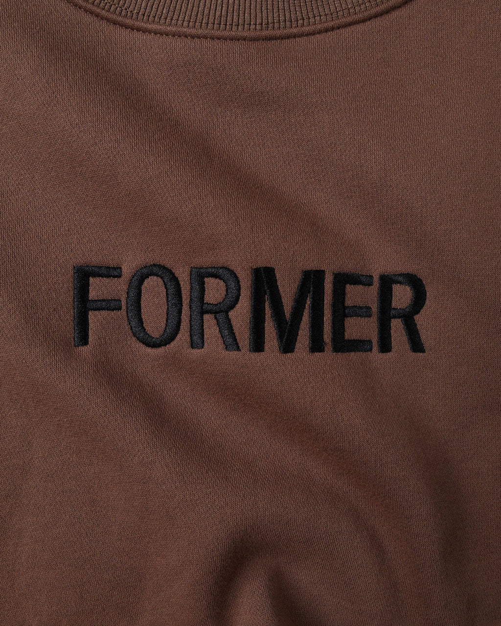 Legacy Emb Crew - Chocolate