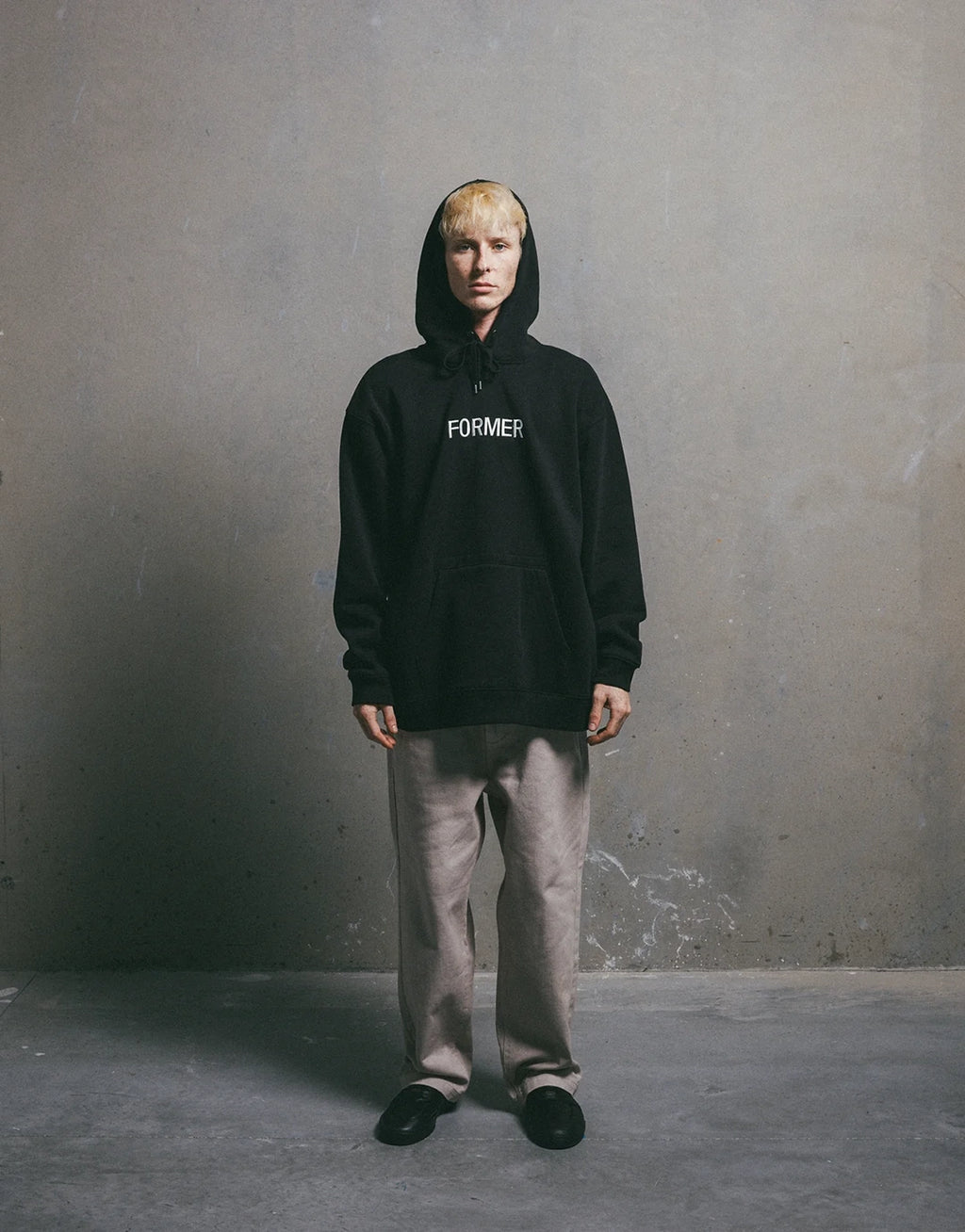 Legacy Embroidery Hoodie - Black