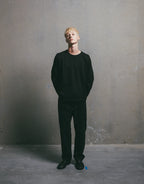 Franchise Waffle Long Sleeve T-Shirt - Black by Former - view 4