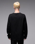 Franchise Waffle Long Sleeve T-Shirt - Black by Former - view 2