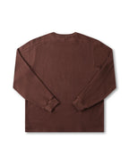 Franchise Waffle Long Sleeve T-Shirt - Chocolate by Former - view 6