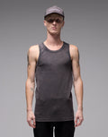 Acid Rib Singlet - Washed Black by Former