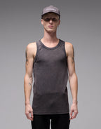 Acid Rib Singlet - Washed Black by Former