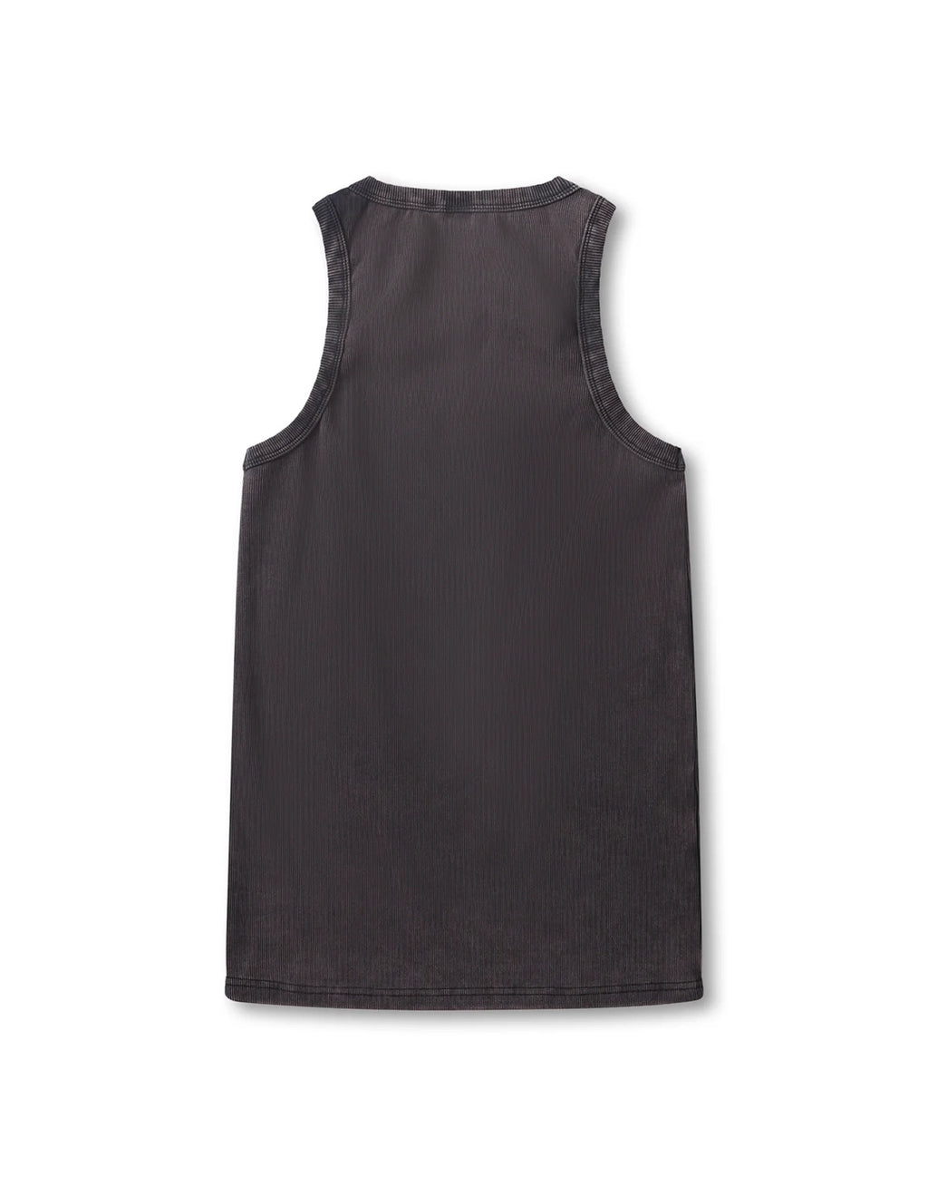 Acid Rib Singlet - Washed Black