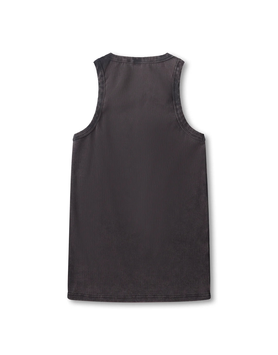 Acid Rib Singlet - Washed Black