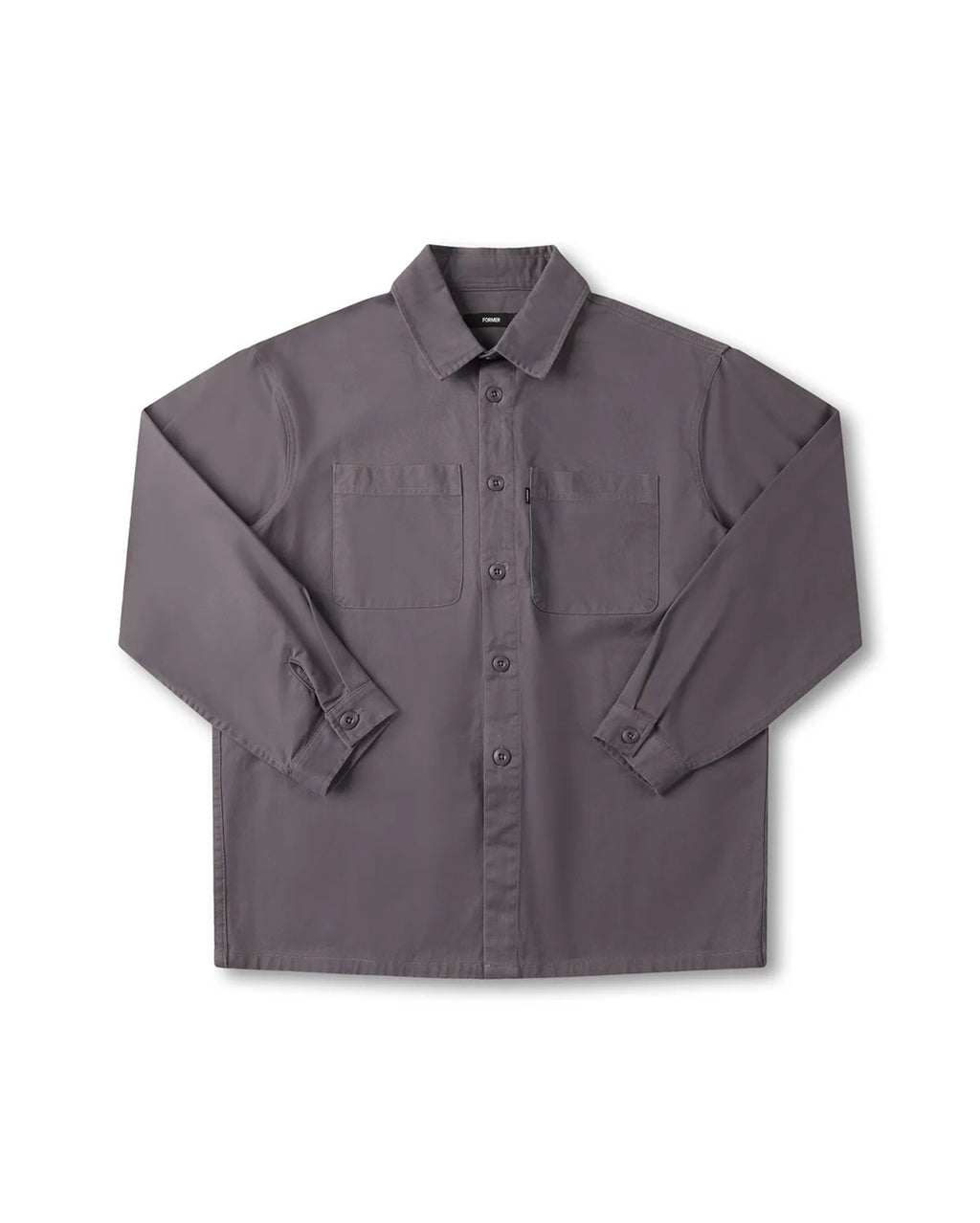 Legacy Long Sleeve Overshirt - Pepper