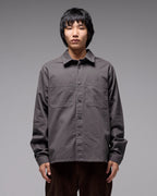 Legacy Long Sleeve Overshirt - Pepper by Former
