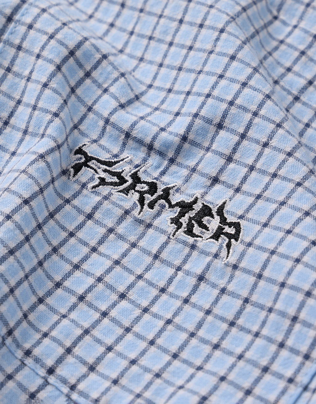 Vivian Check Short Sleeve Shirt - Blue