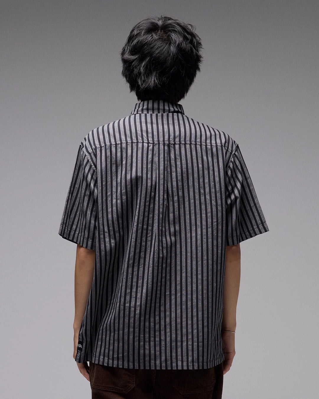 Reynolds Stripe Short Sleeve Shirt - Midnight