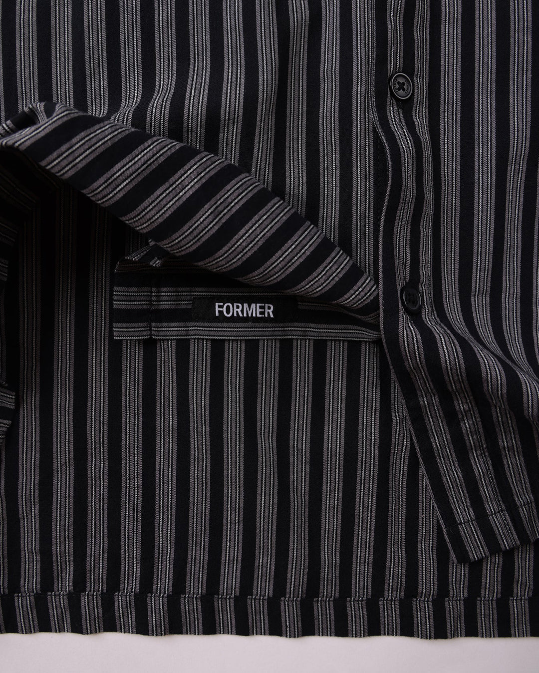 Reynolds Stripe Short Sleeve Shirt - Midnight