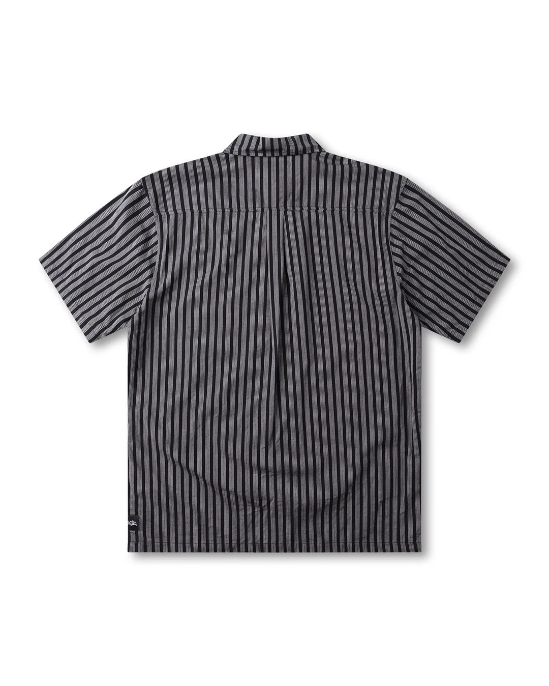 Reynolds Stripe Short Sleeve Shirt - Midnight