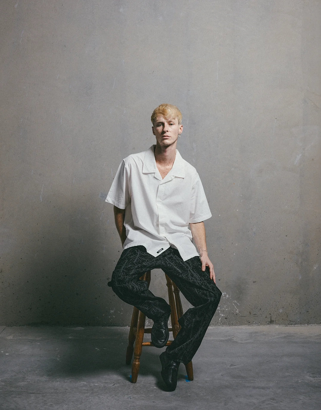 Marilyn Ag Short Sleeve Shirt - White