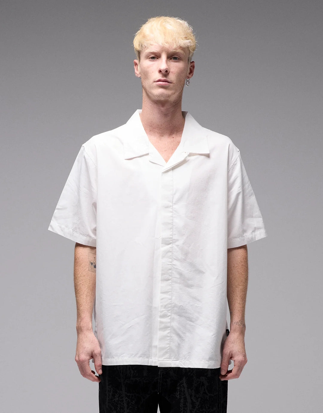 Marilyn Ag Short Sleeve Shirt - White