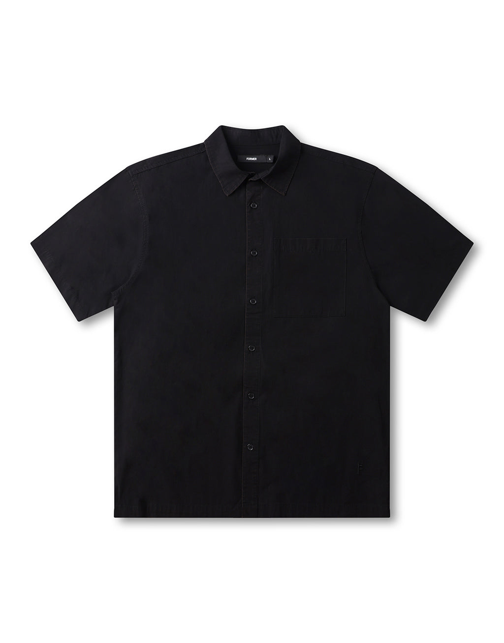Vivian Shunning Short Sleeve Shirt - Washed Black