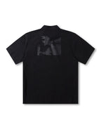 Vivian Shunning Short Sleeve Shirt - Washed Black by Former - view 9